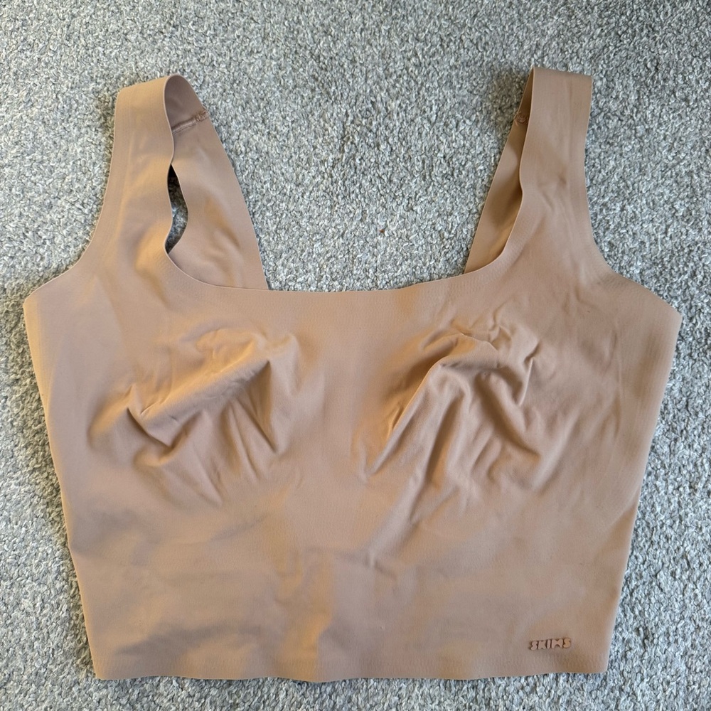 Skims Naked Plunge Longline Bralette L-DD